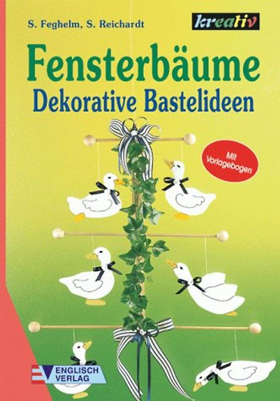 Fensterbäume. Dekorative Bastelideen