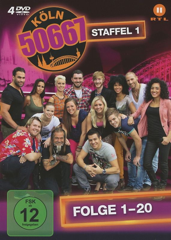 Köln 50667 - Staffel 1 (Folge 1-20) [4 DVDs] DVD
