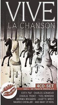 Various - Vive la Chanson-Buchformat