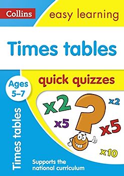 Times Tables Quick Quizzes: Ages 5-7: Ideal for Home Learning (Collins Easy Learning Ks1)