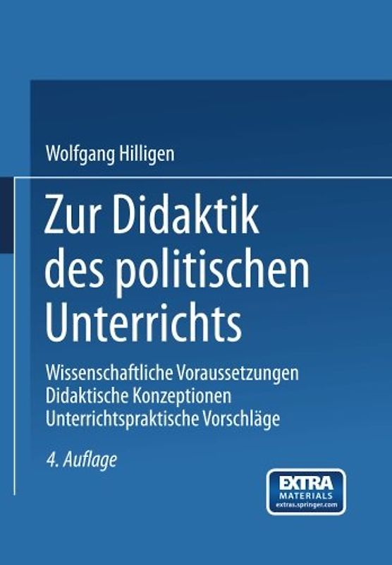 Zur Didaktik des politischen Unterrichts