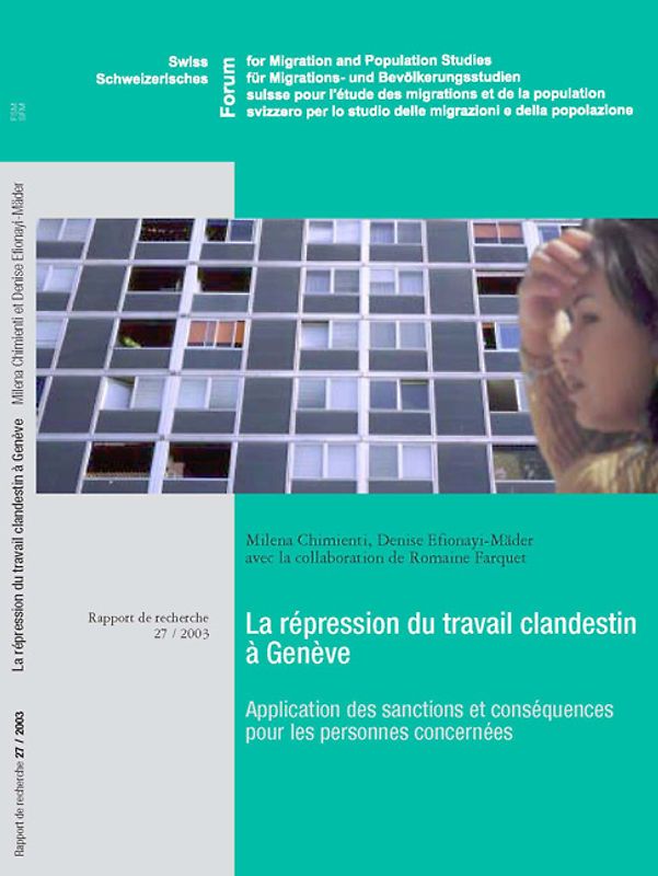 La répression du travail clandestin à Genève