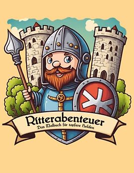 Ritterabenteuer - Das Malbuch für tapfere Helden