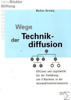 Wege der Technikdiffusion