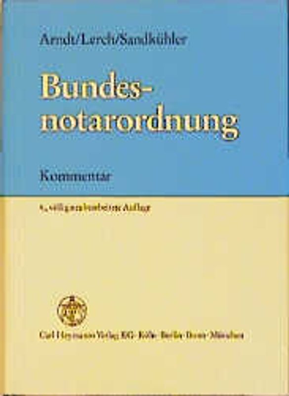 Bundesnotarordnung