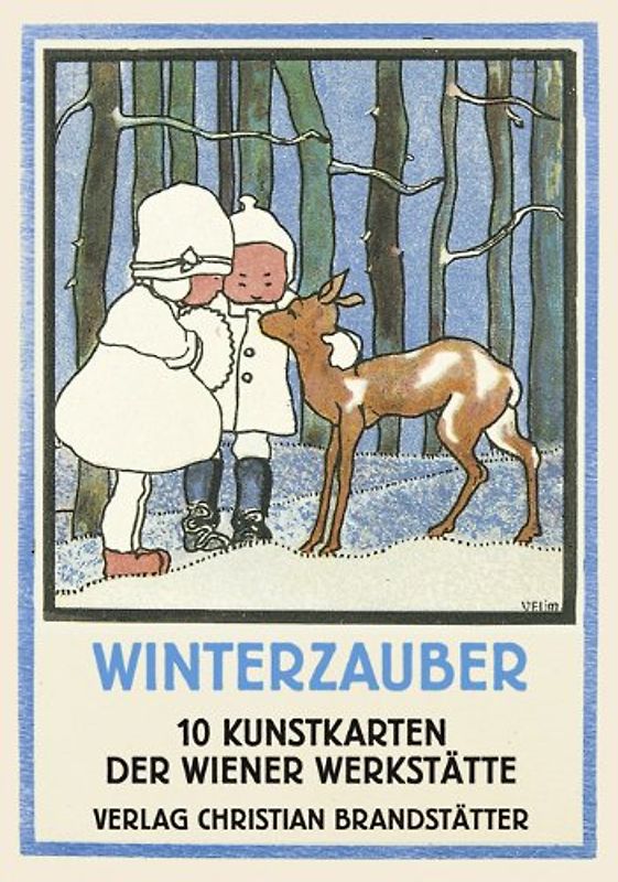 Winterzauber: 10 Kunstkarten der Wiener Werkstätte