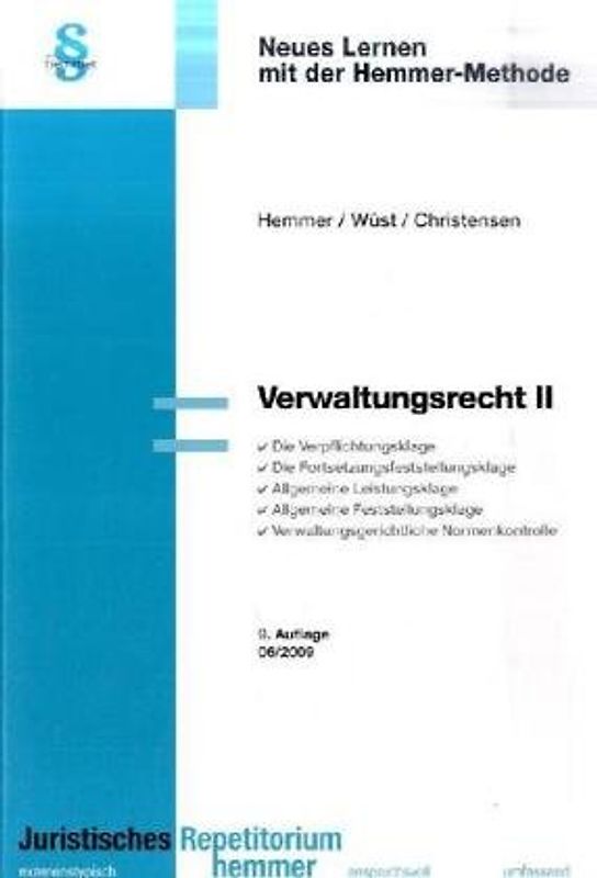 Verwaltungsrecht II