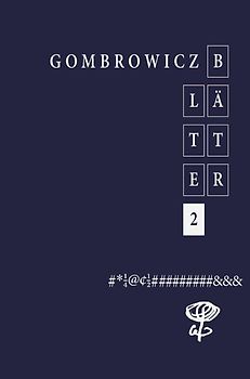 Gombrowicz-Blätter Nr. 2