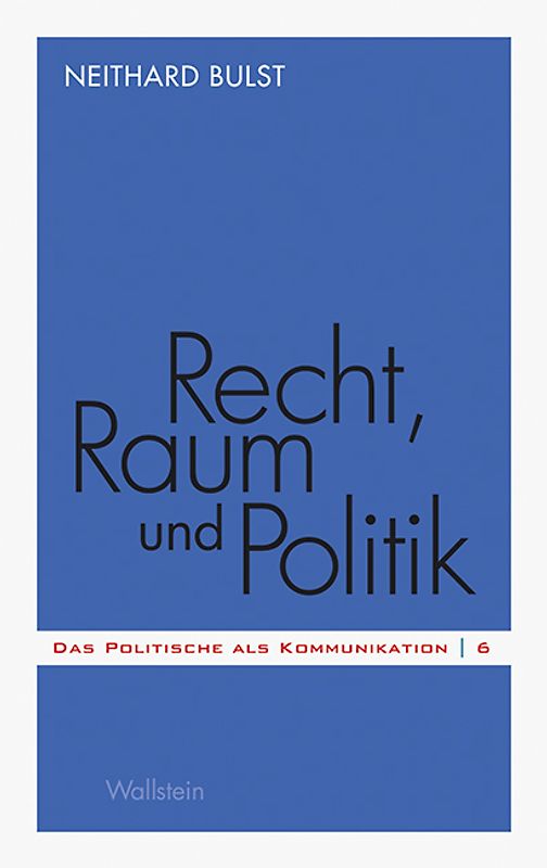Recht, Raum und Politik