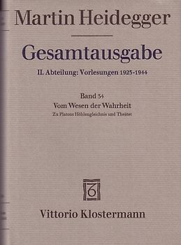 Vom Wesen der Wahrheit