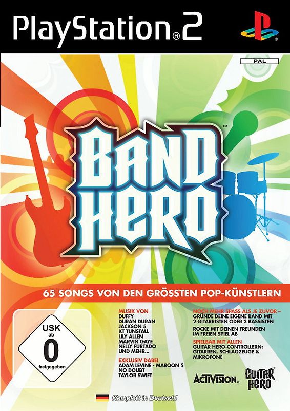 Band Hero Software PlayStation 2