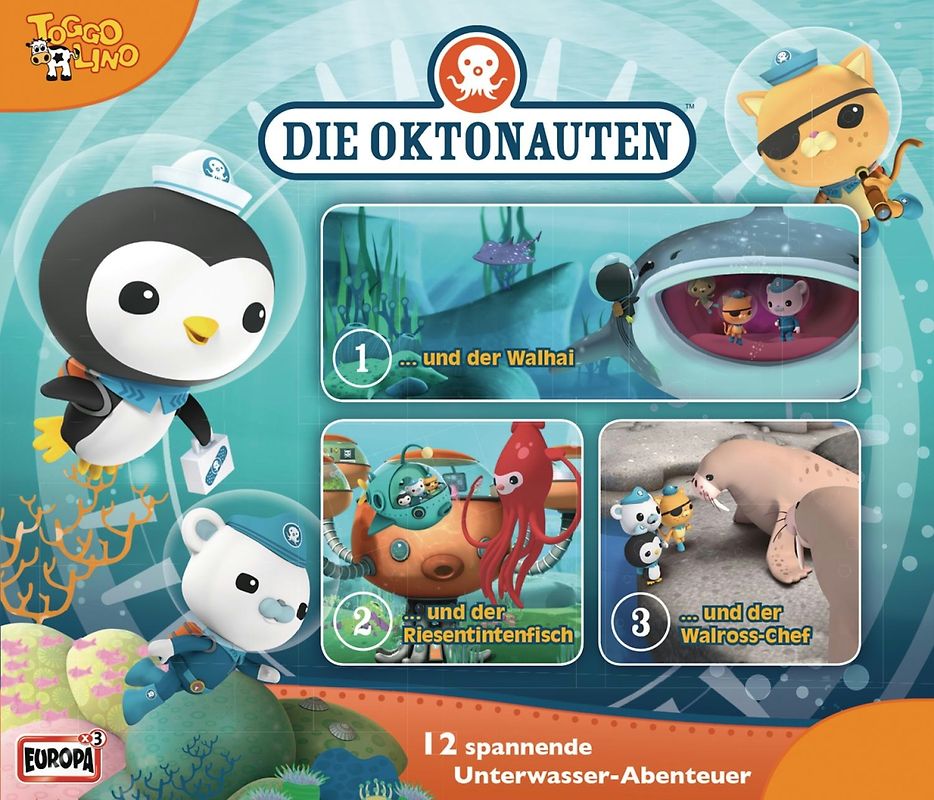 Oktonauten,Die - Unterwasser-Box 1 [3 Audio CDs]