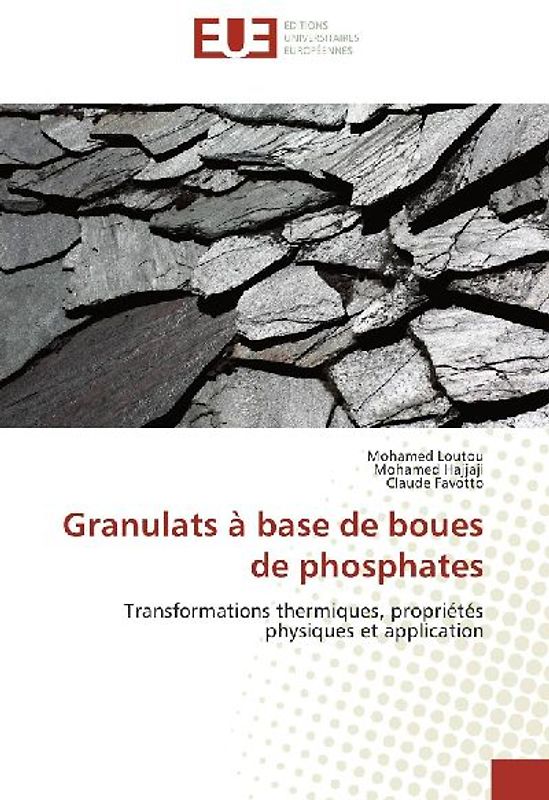 Granulats à base de boues de phosphates