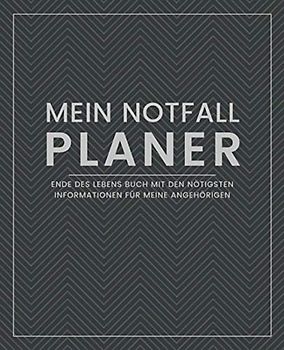 Mein Notfall Planer - Ende Des Lebens Buch mit den Nötigsten Informationen für Meine Angehörigen (Streifen): Geführtes Logbuch mit wichtigen Daten wie ... Finanzen, letzte Wünsche und mehr