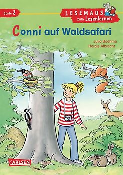 LESEMAUS zum Lesenlernen Stufe 2: Conni auf Waldsafari