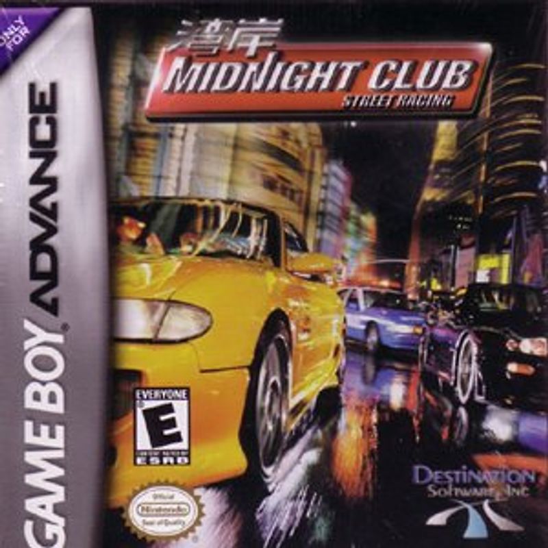 Game Boy Advance - Midnight Club Street Racing Nintendo Game Boy Advance