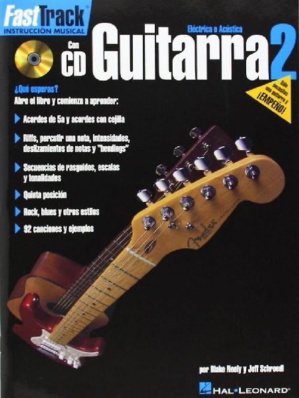Fasttrack Guitar Method - Spanish Edition - Book 2 (Book/Online Audio)