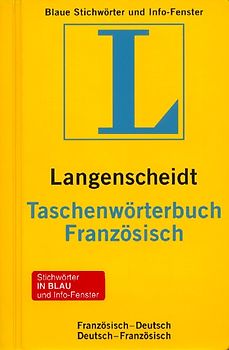 Langenscheidt Taschenwörterbücher. Französisch-Deutsch /Deutsch-Französisch