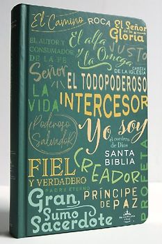 Biblia Rvr 1960 Letra Grande Tamaño Manual, Con Nombres de Dios / Spanish Bible Rvr 1960 Handy Size Large Print, Names