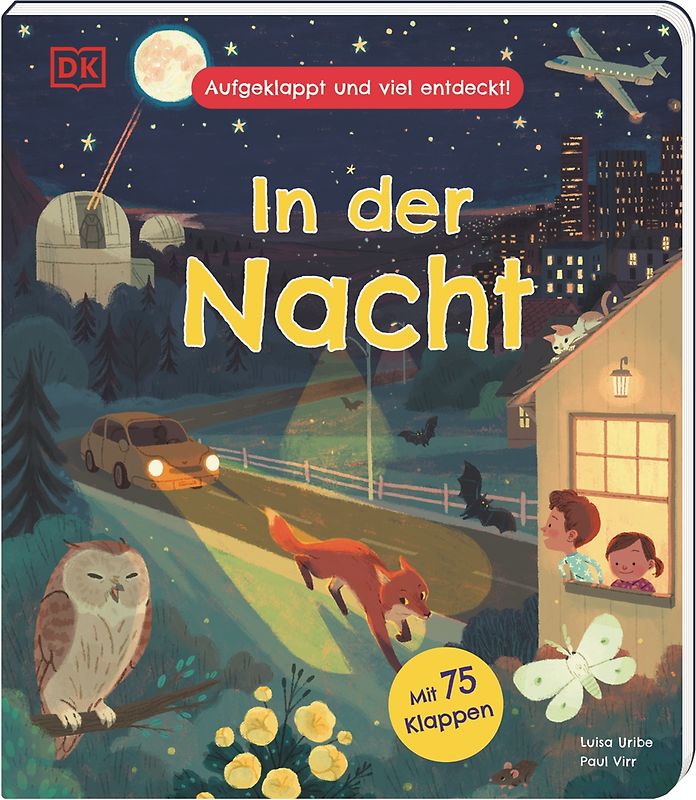 Aufgeklappt und viel entdeckt! In der Nacht