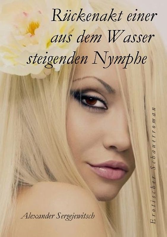 Rückenakt einer aus dem Wasser steigenden Nymphe