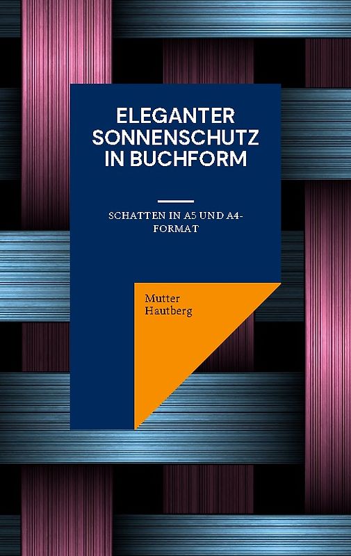 Eleganter Sonnenschutz in Buchform