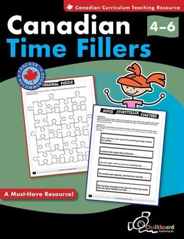 Canadian Time Fillers Grades 4-6