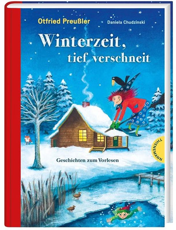 Winterzeit, tief verschneit