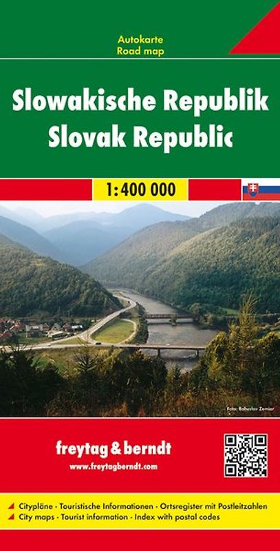 freytag & berndt Straßenkarte Slowakische Republik 1:400.000