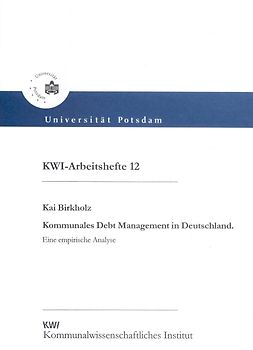 Kommunales Debt-Management in Deutschland