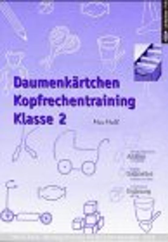 Daumenkärtchen Kopfrechentraining Klasse 2