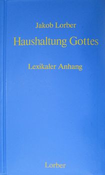 Haushaltung Gottes - Lexikaler Anhang