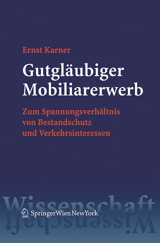 Gutgläubiger Mobiliarerwerb