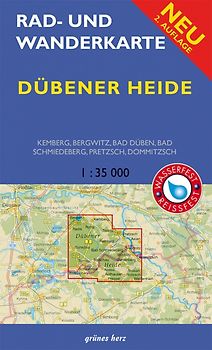 Rad- und Wanderkarte Dübener Heide