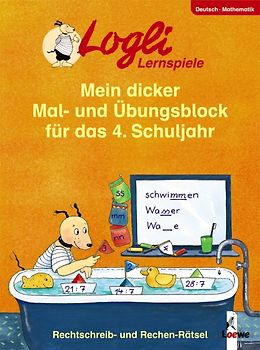 Mein dicker Mal- und Übungsblock für das 4. Schuljahr