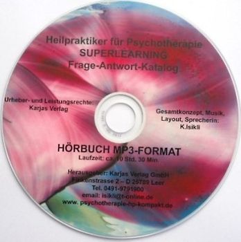 Heilpraktiker für Psychotherapie Audio Frage-Antwort-Katalog   Prüfungsfragen und -antworten rund um die Uhr lernen!