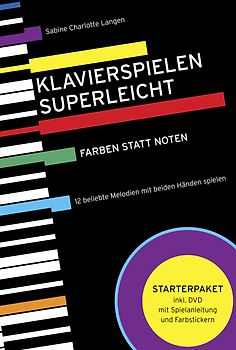 Klavierspielen superleicht: Farben statt Noten