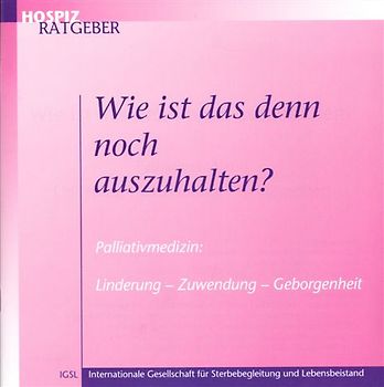 Wie ist das denn noch auszuhalten?