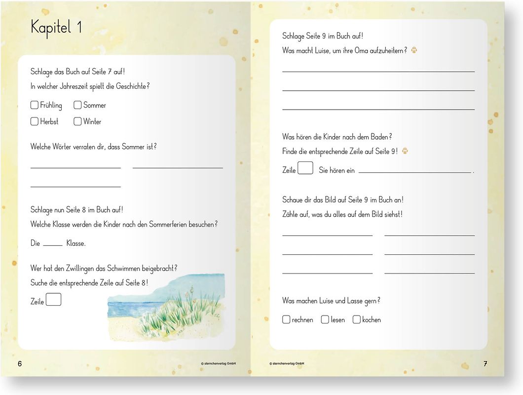 Lesebegleitheft - Kleiner Welpe