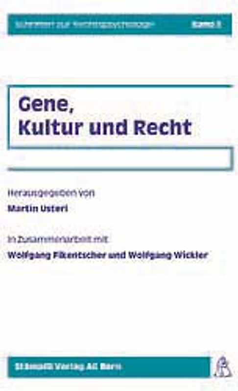 Gene, Kultur und Recht
