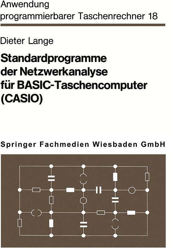 Standardprogramme der Netzwerkanalyse für BASIC-Taschencomputer (CASIO)