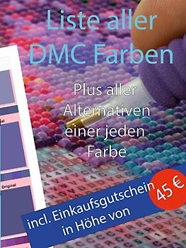 Liste aller DMC Farben - Diamond Painting: Incl. aller Alternativ-Farben