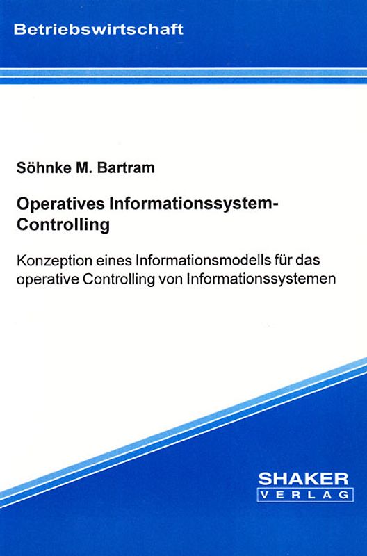 Operatives Informationssystem-Controlling