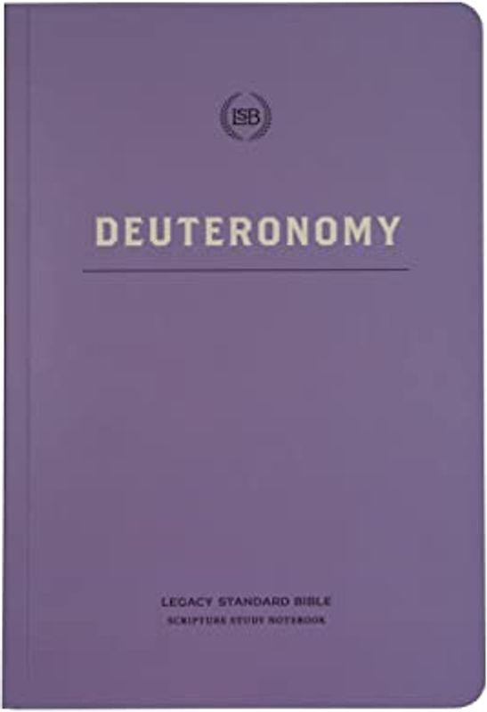 Holy Bible: Lsb Scripture Study Notebook: Deuteronomy