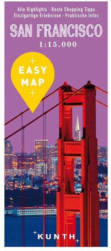 KUNTH EASY MAP San Francisco 1:15.000