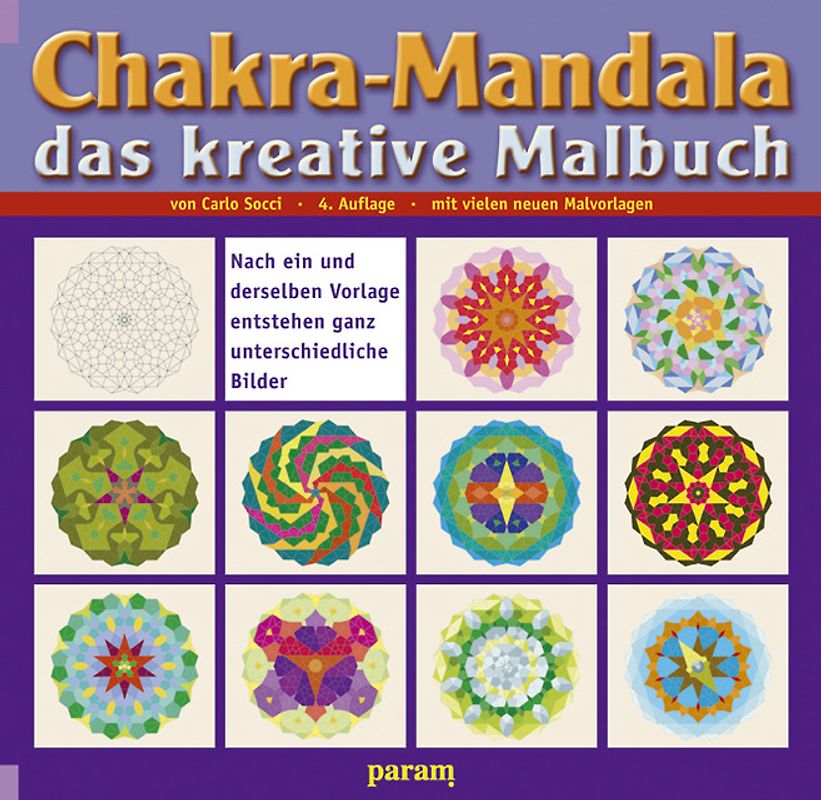 Chakra-Mandala. Das kreative Malbuch