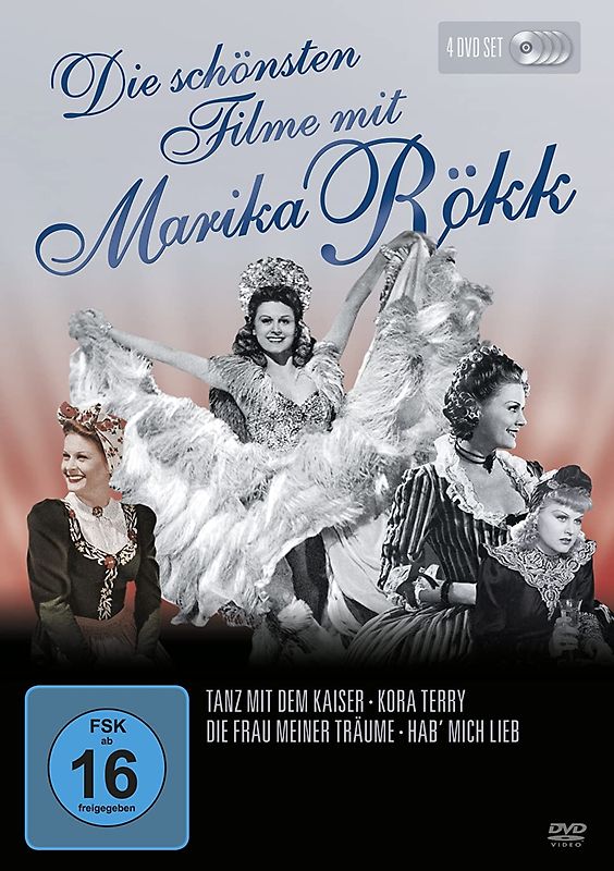 Die schönsten Filme mit Marika Rökk [4 DVDs] DVD