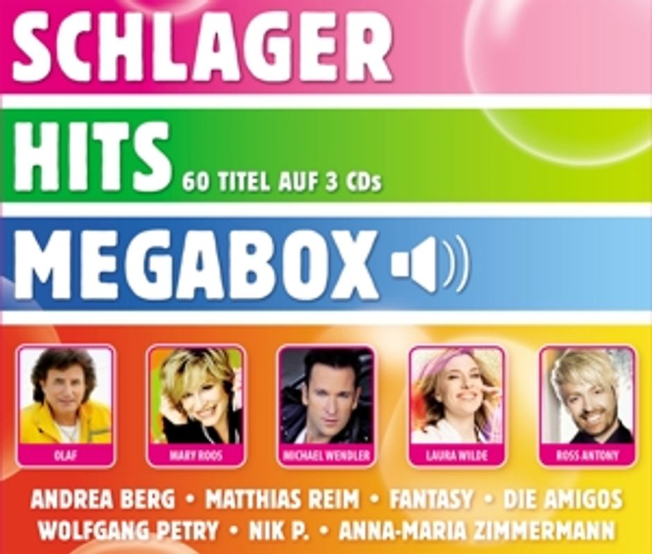Various - Schlager Hits Megabox [3 CDs]