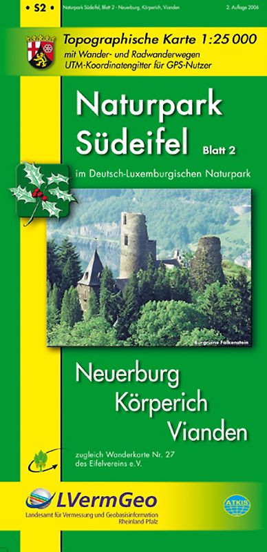Naturpark Südeifel /Neuerburg, Körperich, Vianden (WR)