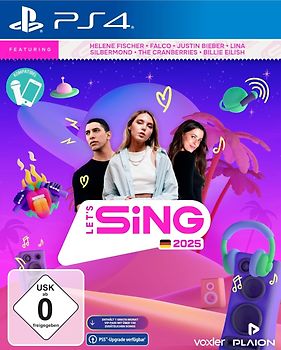 Let's Sing 2025 German Version PlayStation 4